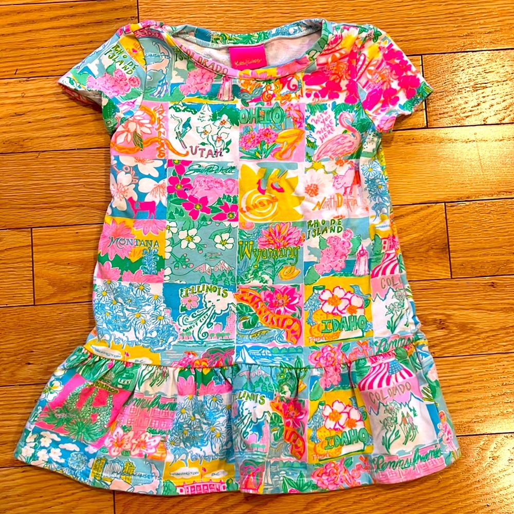 Lilly Pulitzer Girls dress size small (4-5)